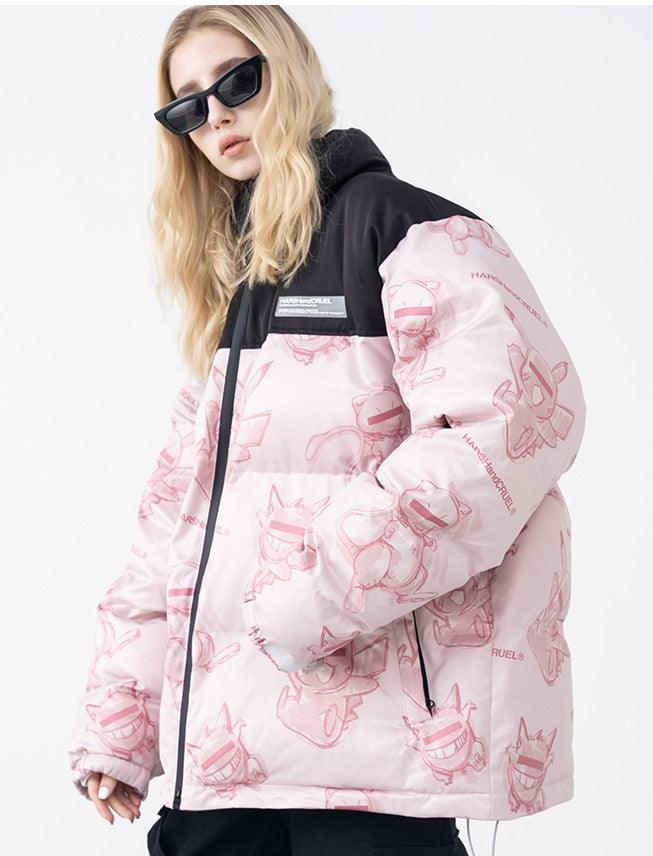 HARSH and CRUEL xoliverto.com Blinded Monsters Puffer Jacket