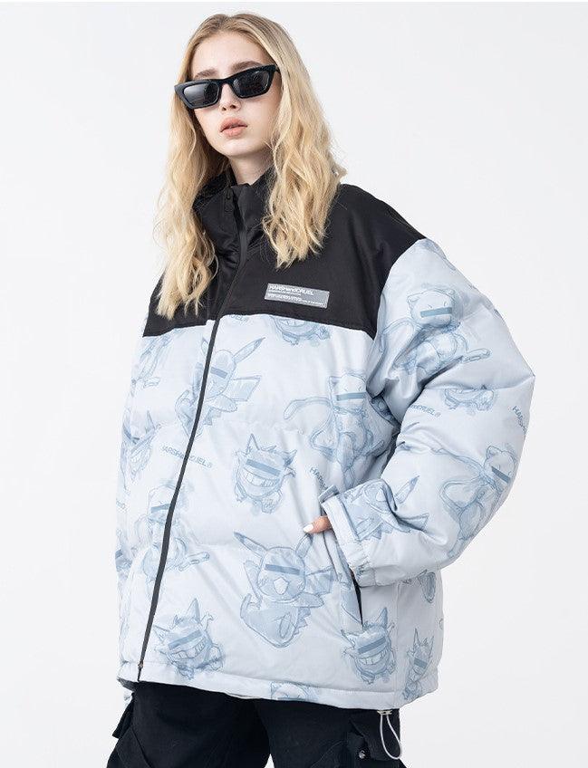 HARSH and CRUEL xoliverto.com Blinded Monsters Puffer Jacket