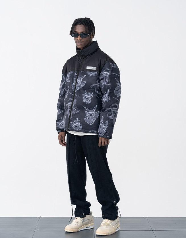 HARSH and CRUEL xoliverto.com Blinded Monsters Puffer Jacket