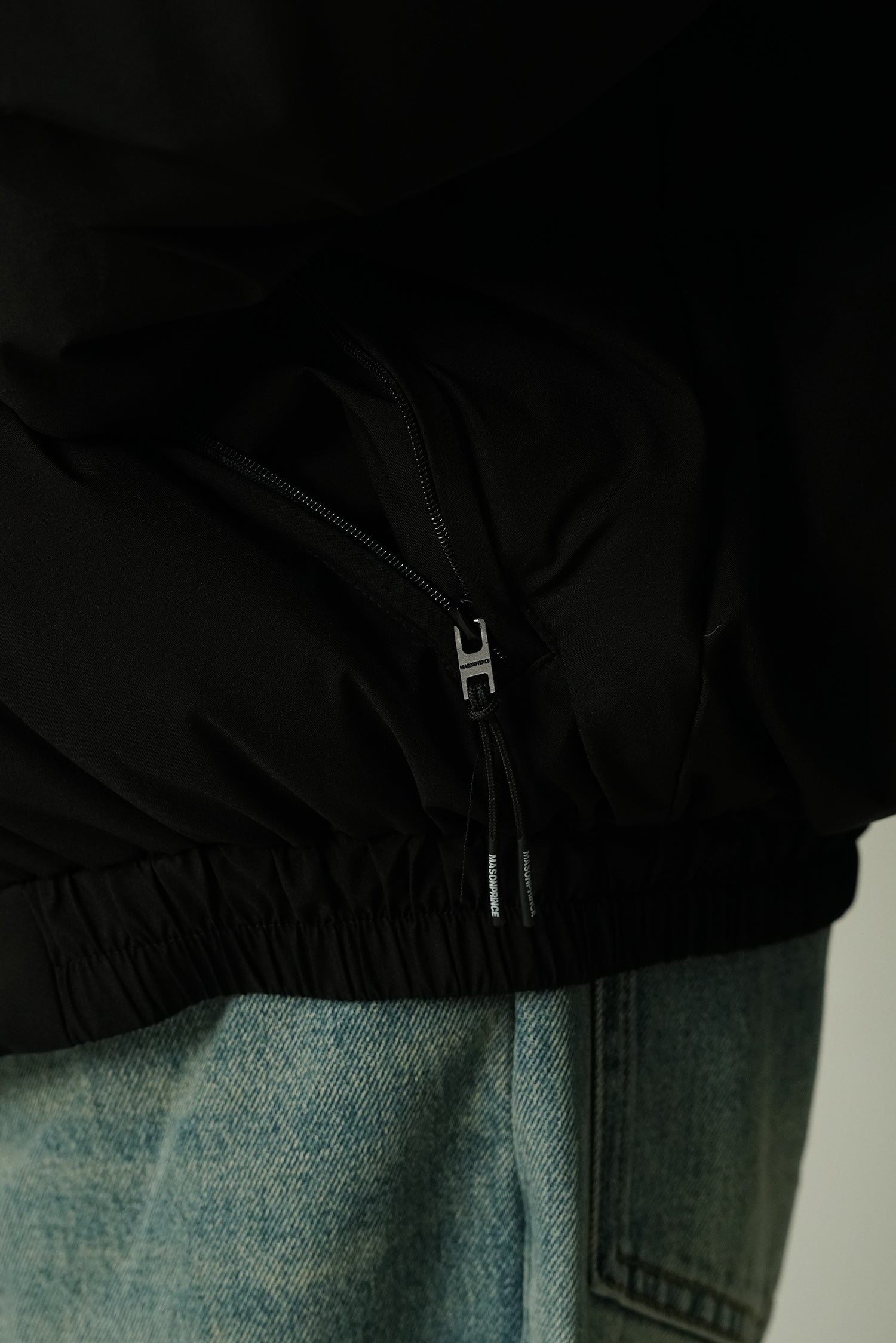MASONPRINCE Striped Puffer Jacket by xoliverto.com